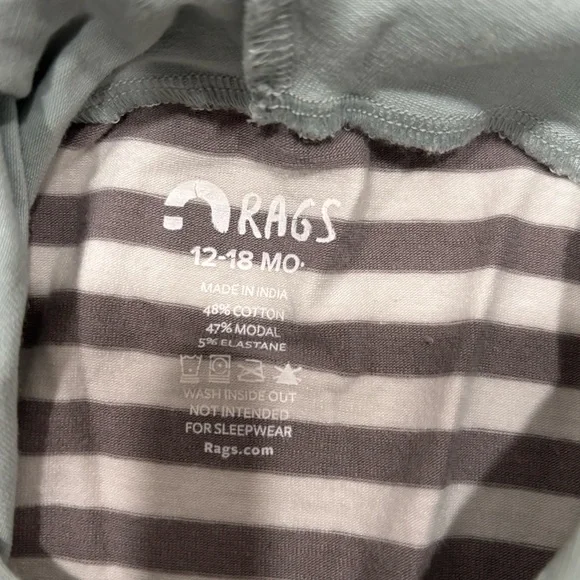 Rags “Duh” Romper Size 12-18 months - Picture 2 of 3